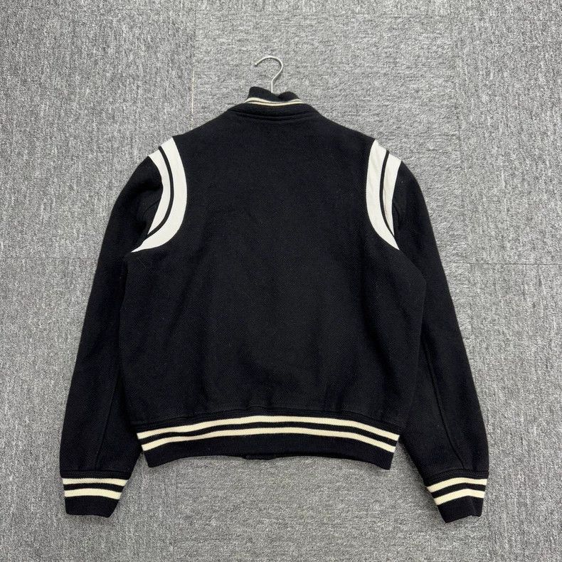 Saint Laurent Paris Black and White Baseball Jacket Size US L / EU 52-54 / 3 - 2 Thumbnail