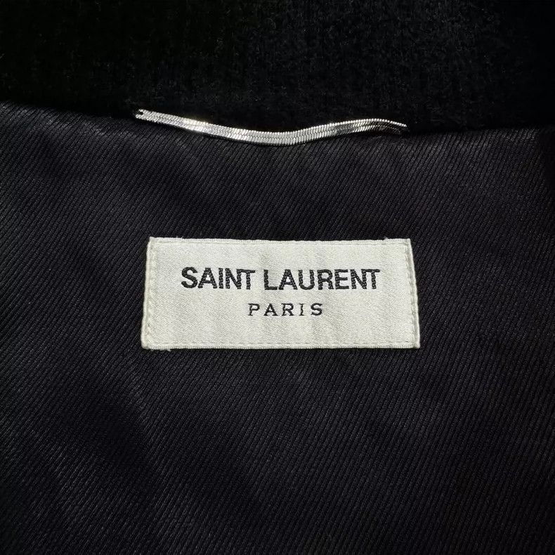 Saint Laurent Paris Sequined Velvet Jacket Size 50 Size US L / EU 52-54 / 3 - 3 Thumbnail