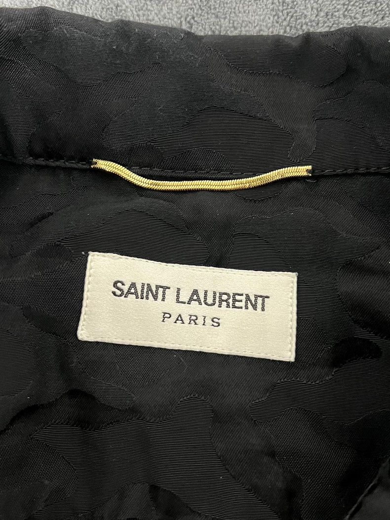 Yves Saint Laurent Saint Laurent Camouflage Work Jacket in Black Size US L / EU 52-54 / 3 - 2 Thumbnail
