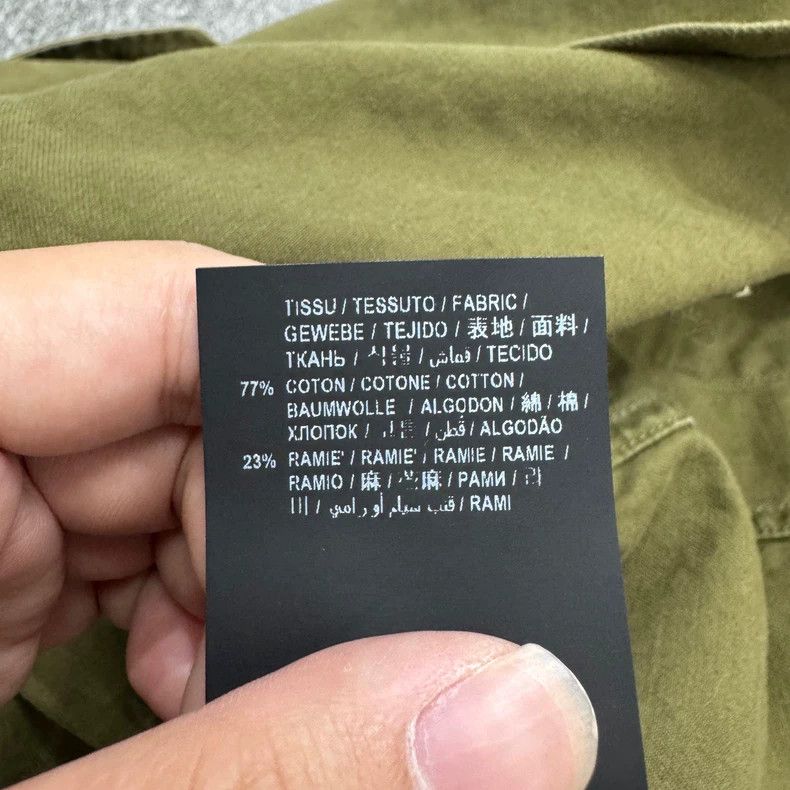 Saint Laurent Paris Olive Green Pocket Jacket Size US L / EU 52-54 / 3 - 5 Thumbnail
