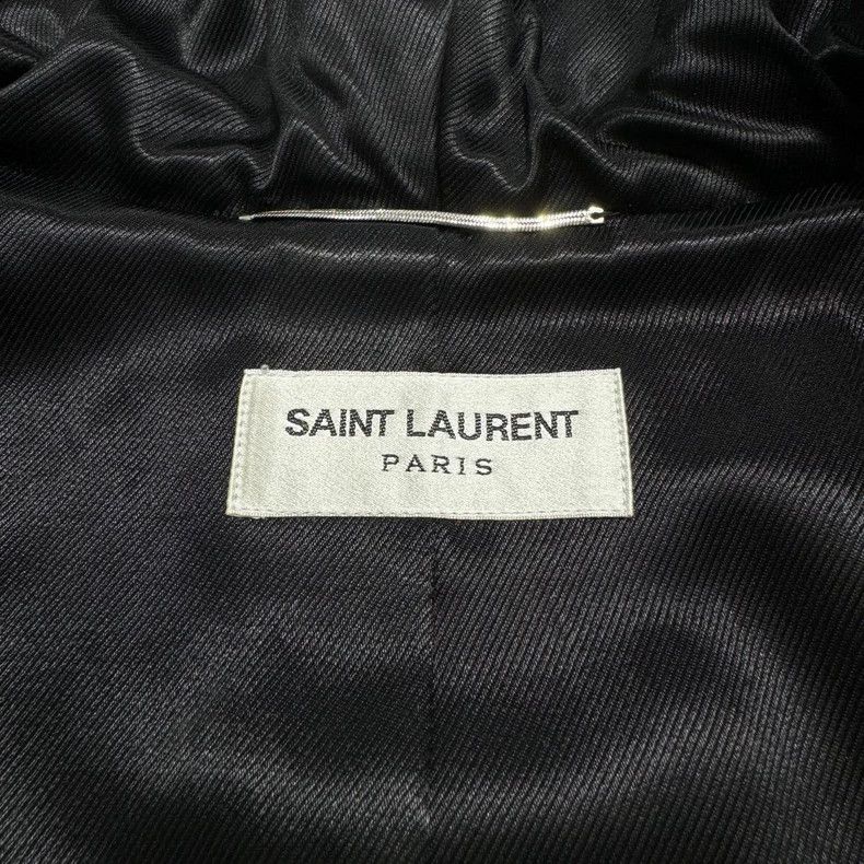 Saint Laurent Paris SLP Striped Hooded Jacket Size 46 Size US M / EU 48-50 / 2 - 3 Thumbnail