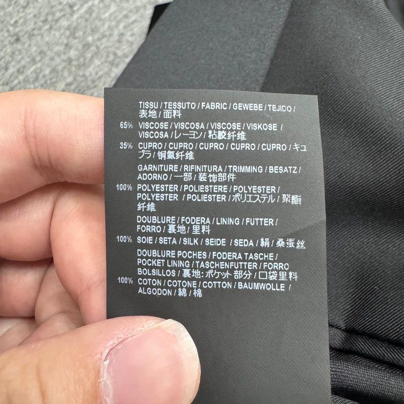 Saint Laurent Paris Black Velvet Suit Jacket with Tags Size US L / EU 52-54 / 3 - 5 Thumbnail