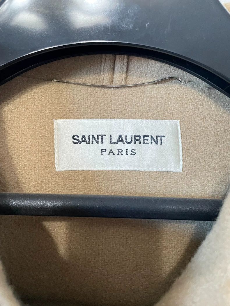 Saint Laurent Paris Saint Laurent Wool Hooded Duffle Coat Size US L / EU 52-54 / 3 - 2 Thumbnail