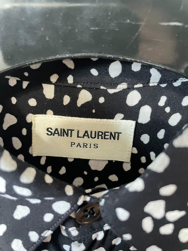 Saint Laurent Paris Saint Laurent Long Sleeve Shirt with Print Size US M / EU 48-50 / 2 - 2 Thumbnail