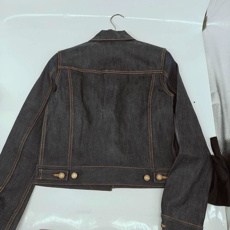 Saint Laurent Paris Saint Laurent Denim Jacket in New Condition Size US XS / EU 42 / 0 - 5 Thumbnail