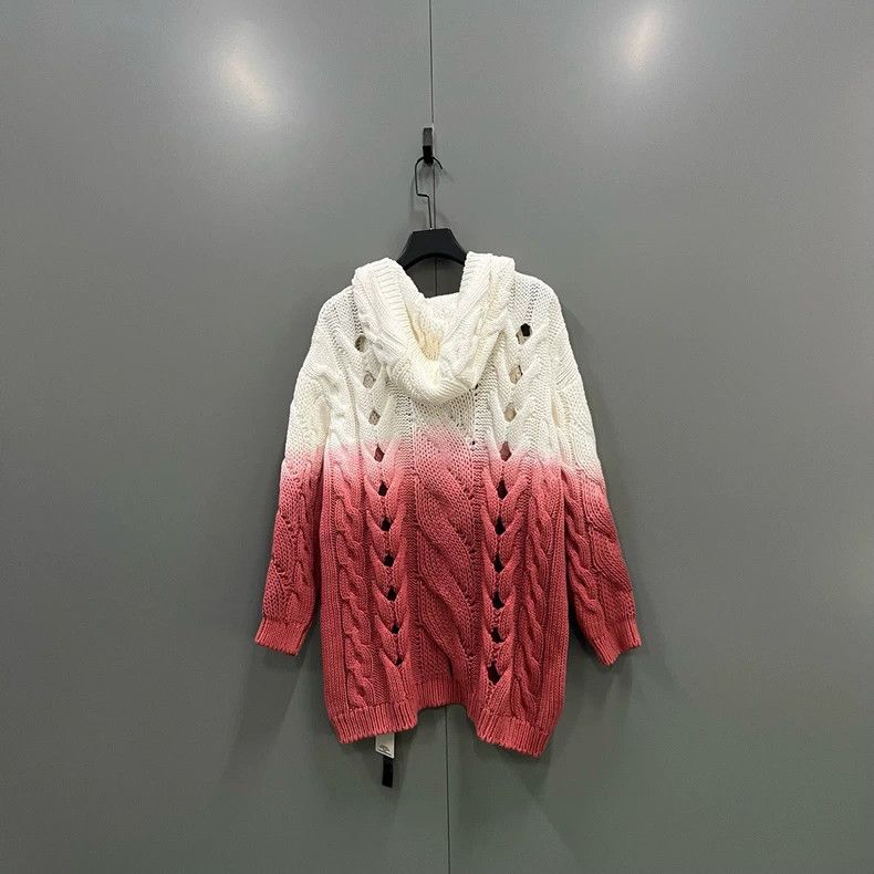 Saint Laurent Paris Saint Laurent Color Block Knit Hoodie Sweater Size US S / EU 44-46 / 1 - 4 Thumbnail