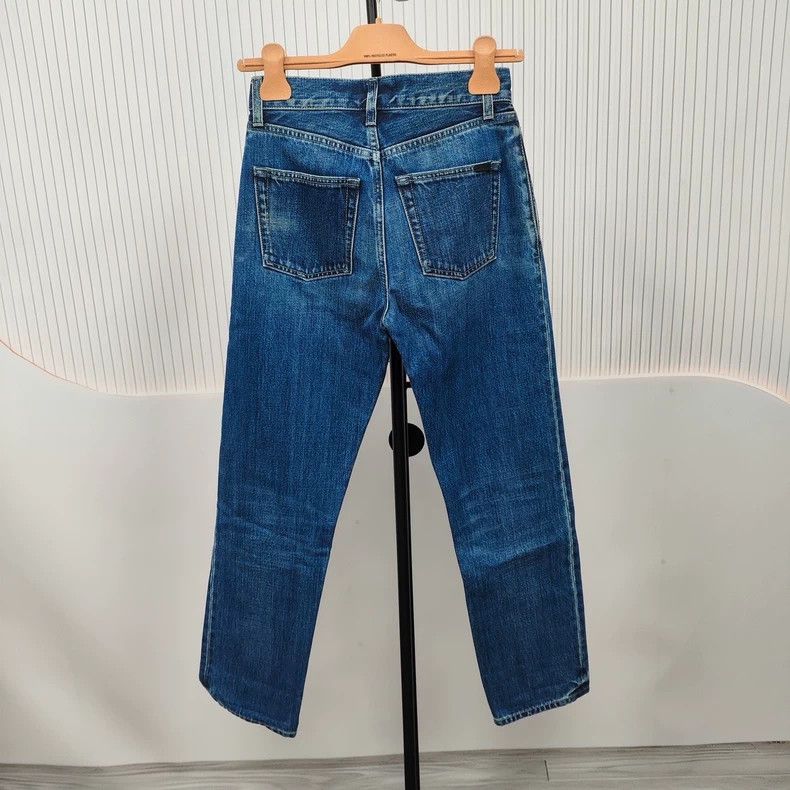 Saint Laurent Paris Saint Laurent Blue Denim Jeans Size US 26 / EU 42 - 2 Thumbnail