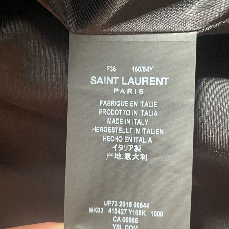 Yves Saint Laurent New YSL Black Cape Cloak with Tags Size US S / EU 44-46 / 1 - 4 Thumbnail