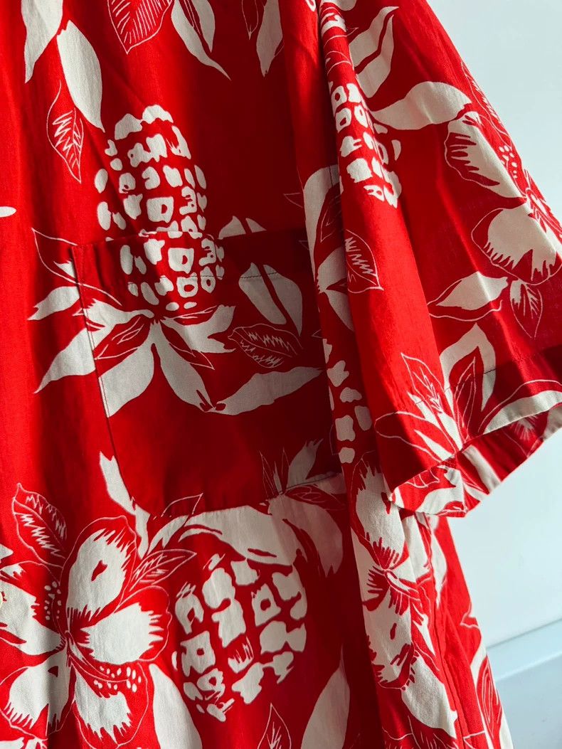 Saint Laurent Paris Saint Laurent Pineapple Button-Up Shirt Size US L / EU 52-54 / 3 - 2 Thumbnail