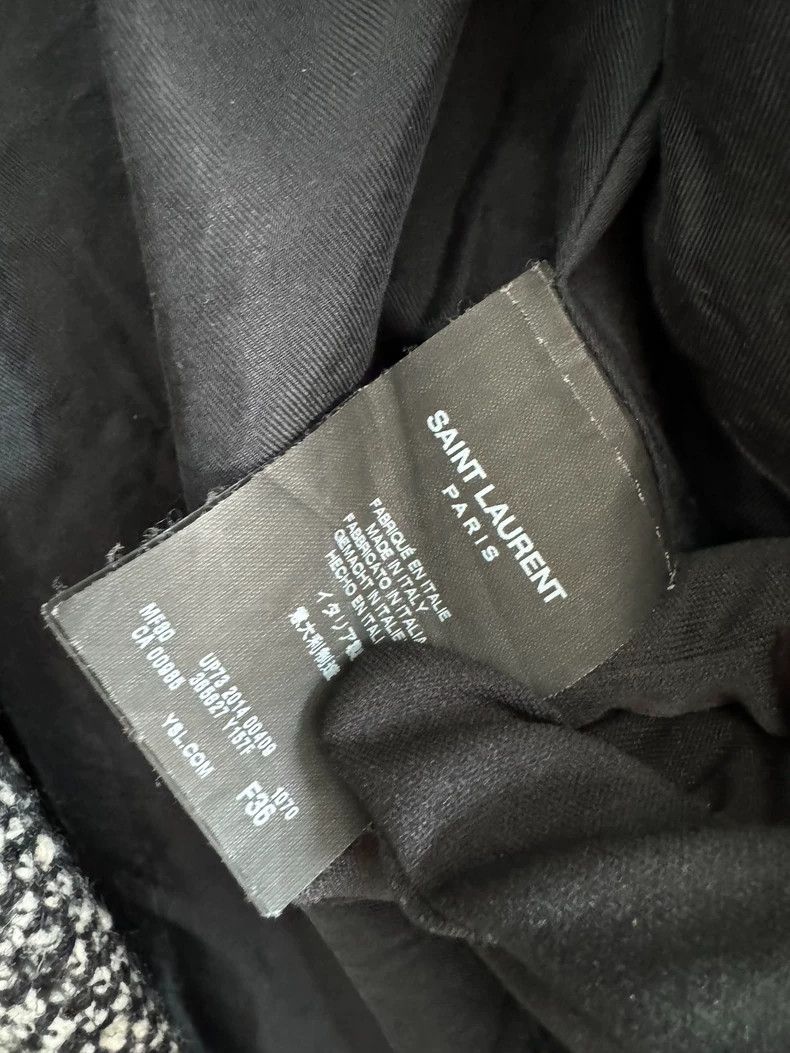 Saint Laurent Paris Saint Laurent Black and White Coat Size US S / EU 44-46 / 1 - 3 Thumbnail