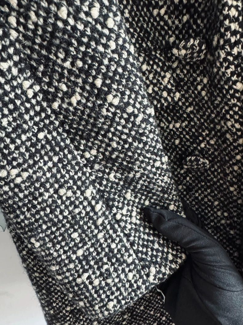 Saint Laurent Paris Saint Laurent Black and White Coat Size US S / EU 44-46 / 1 - 2 Thumbnail