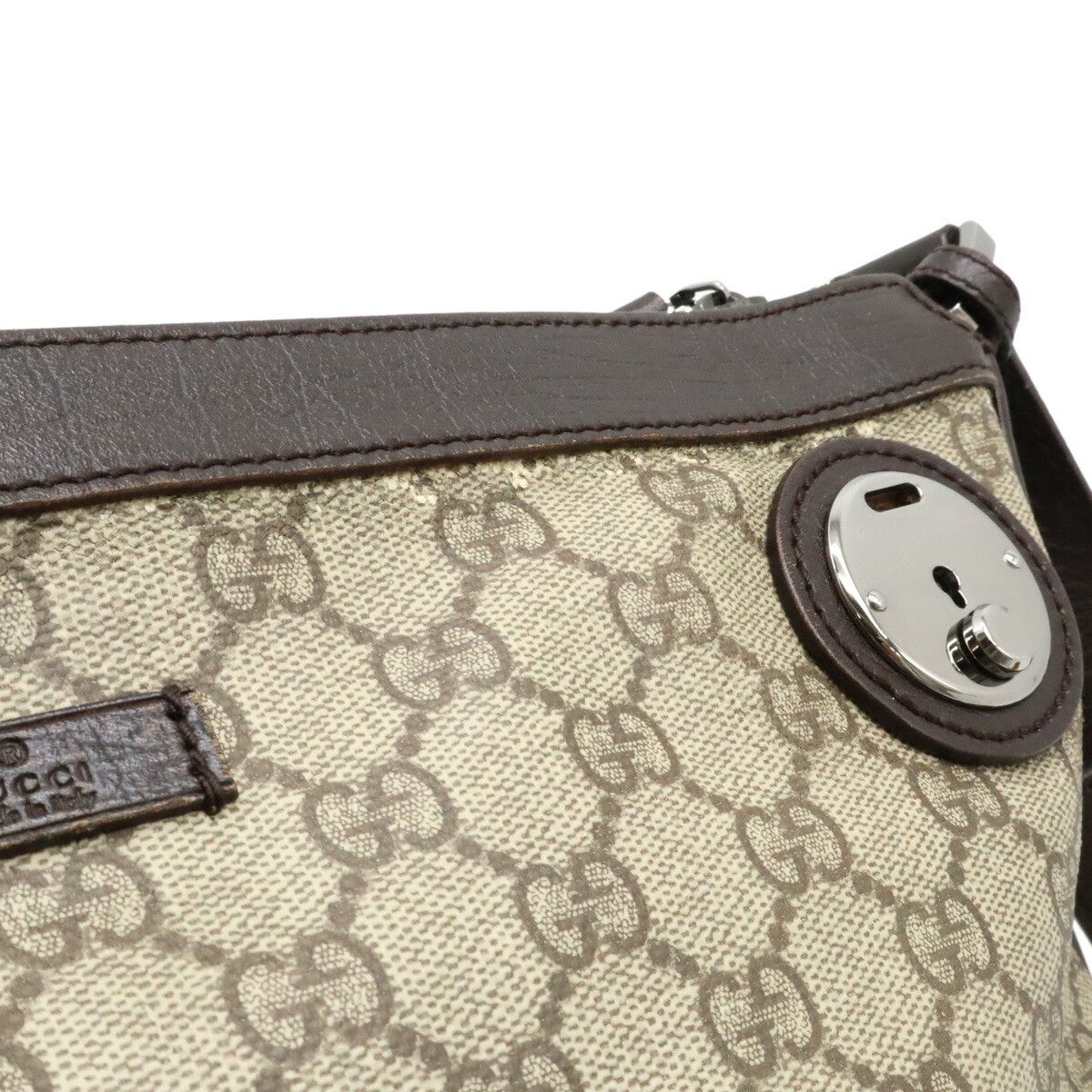 Gucci Gucci Gucci GG Supreme Nylon Canvas Shoulder Bag Canvas Crossbody Bag 148476 DUTY FREE for USA Size ONE SIZE - 8 Thumbnail