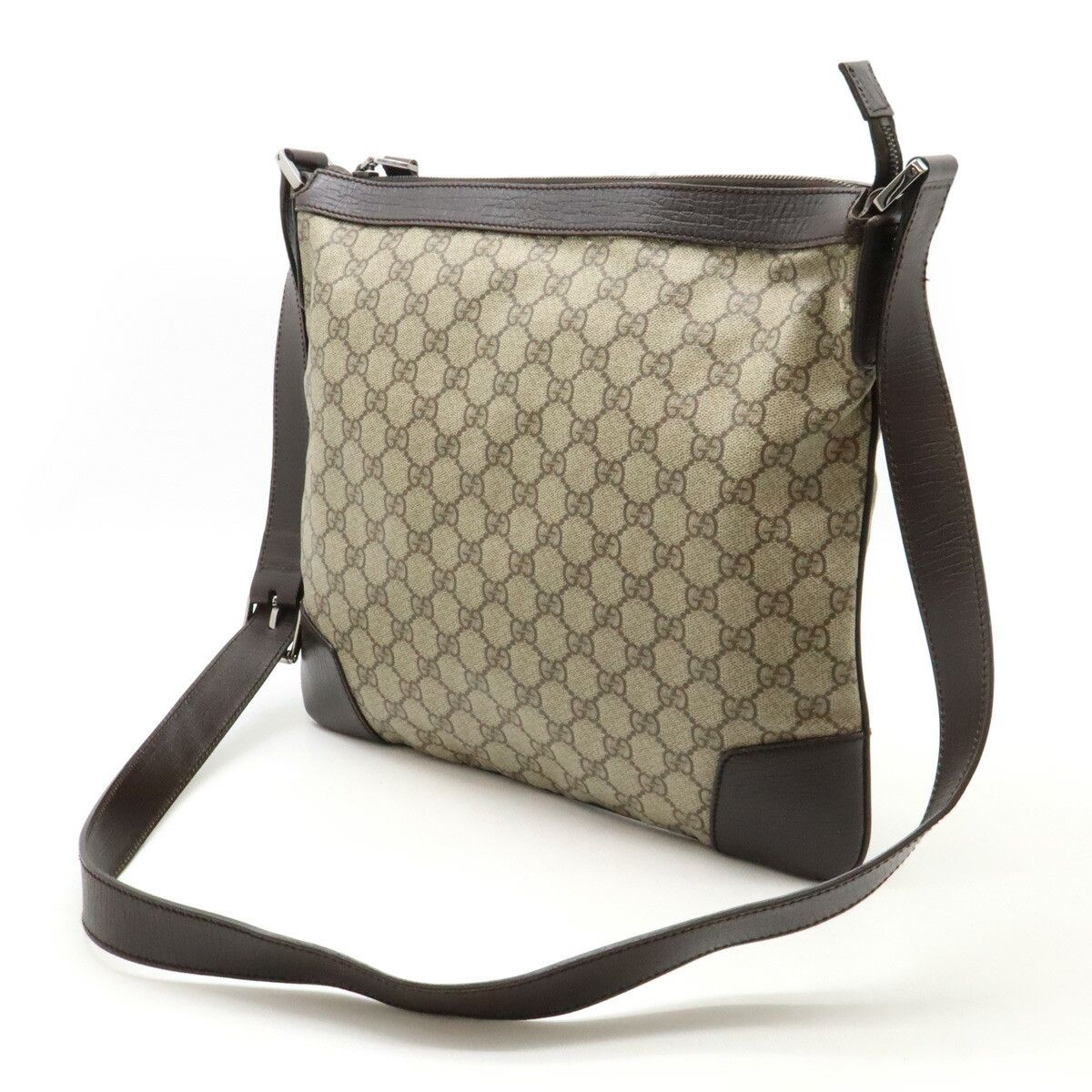 Gucci Gucci Gucci GG Supreme Nylon Canvas Shoulder Bag Canvas Crossbody Bag 148476 DUTY FREE for USA Size ONE SIZE - 2 Thumbnail