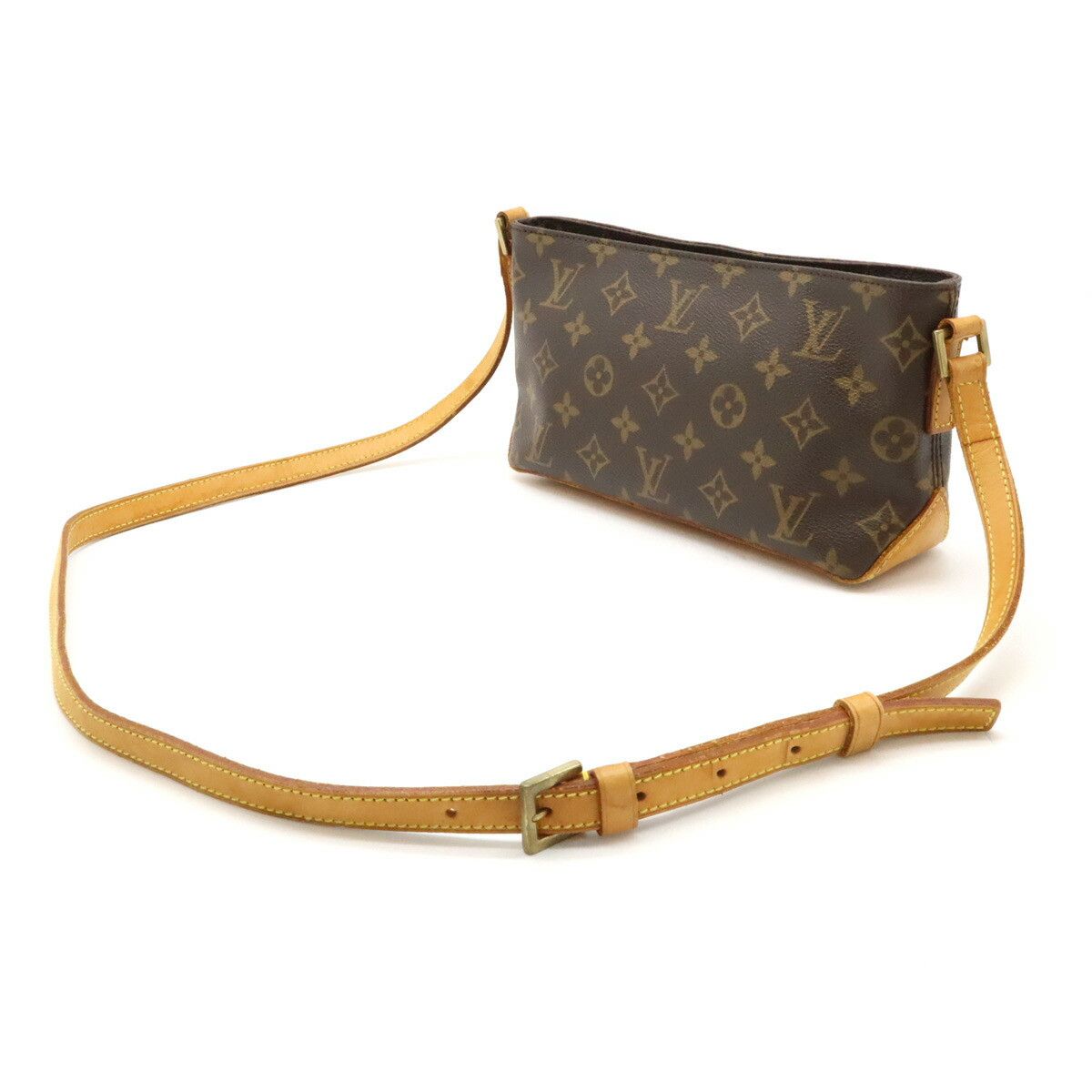 Louis Vuitton Louis Vuitton Louis Vuitton Trotter Monogram Shoulder Bag Canvas Shoulder Bag M51240 Size ONE SIZE - 2 Thumbnail