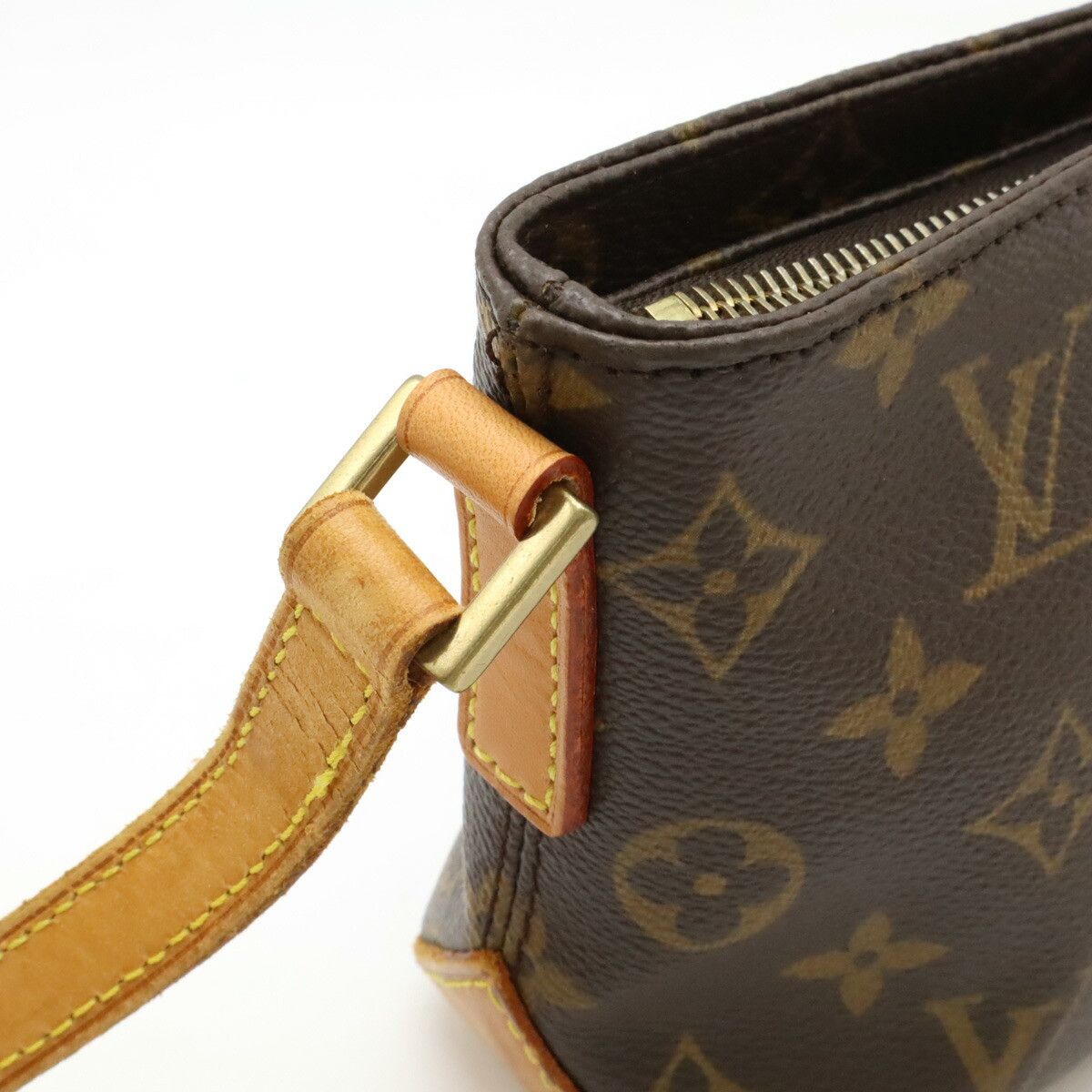 Louis Vuitton Louis Vuitton Louis Vuitton Trotter Monogram Shoulder Bag Canvas Shoulder Bag M51240 Size ONE SIZE - 4 Thumbnail