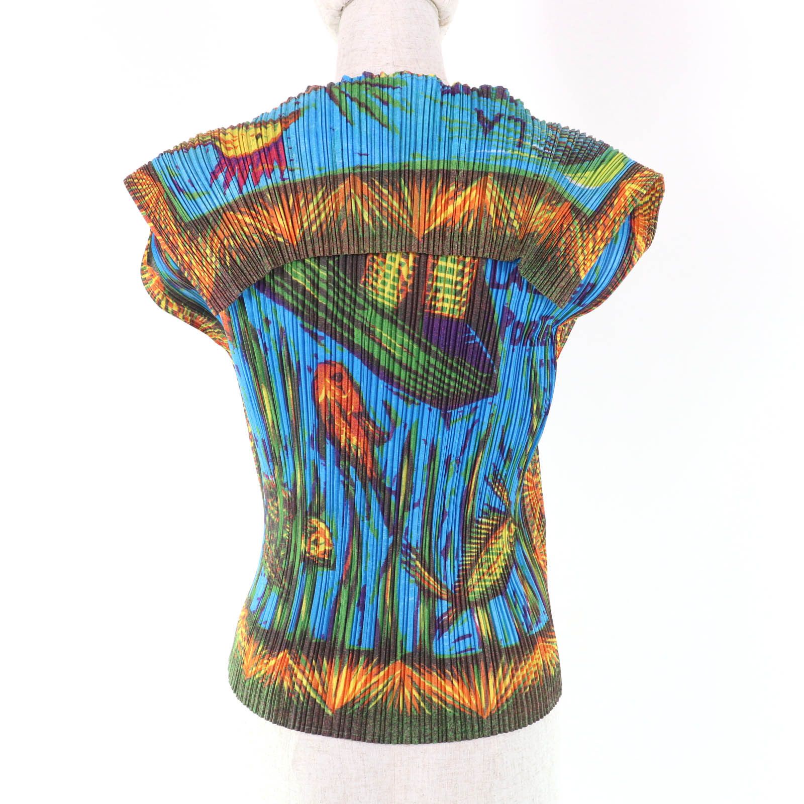 Issey Miyake Issey Miyake PLEATS PLEASE PP14-JK241 Polyester Top Others Tops PP14-JK241 DUTY FREE for USA Size ONE SIZE - 3 Thumbnail