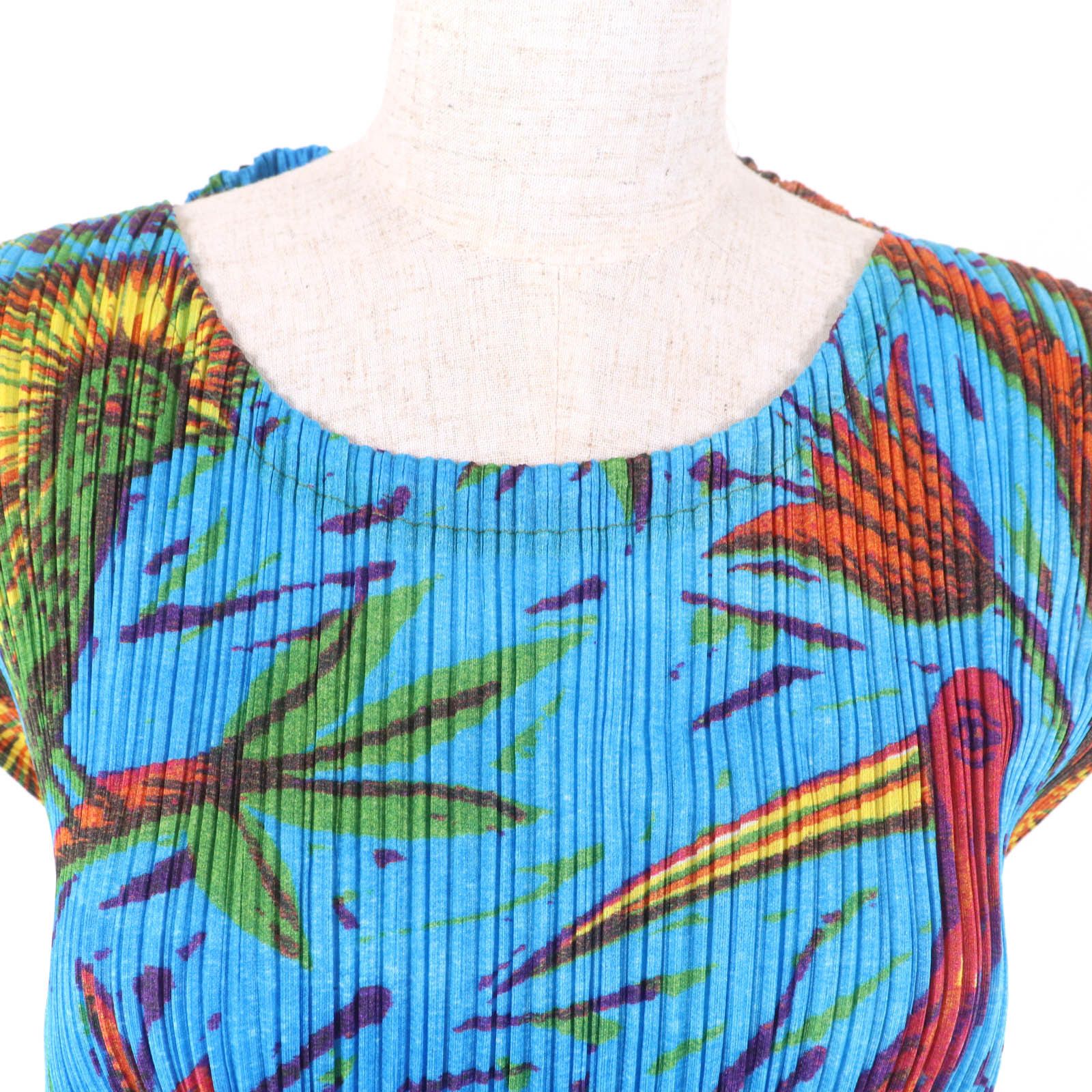 Issey Miyake Issey Miyake PLEATS PLEASE PP14-JK241 Polyester Top Others Tops PP14-JK241 DUTY FREE for USA Size ONE SIZE - 4 Thumbnail