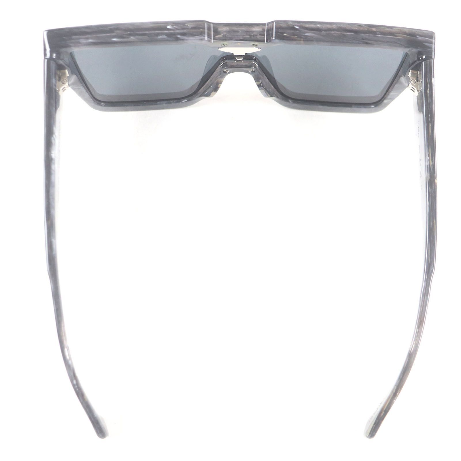 Louis Vuitton Louis Vuitton Louis Vuitton Cyclone Marble Pattern Sunglasses Plastic Sunglasses Z1789E DUTY FREE for USA Size ONE SIZE - 6 Thumbnail