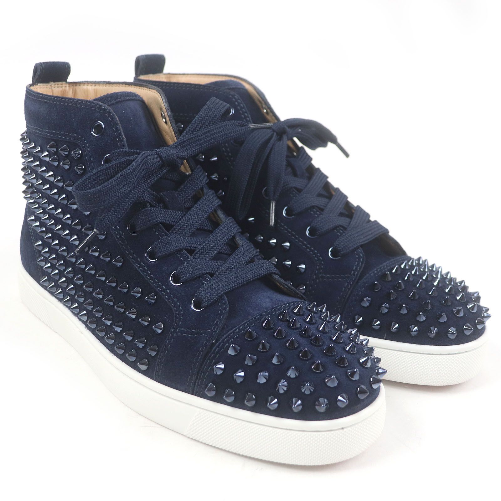 Christian Louboutin Christian Louboutin Christian Louboutin LOUIS FLAT Suede Sneakers Suede Shoes 3101212 DUTY FREE for USA Size ONE SIZE - 3 Thumbnail