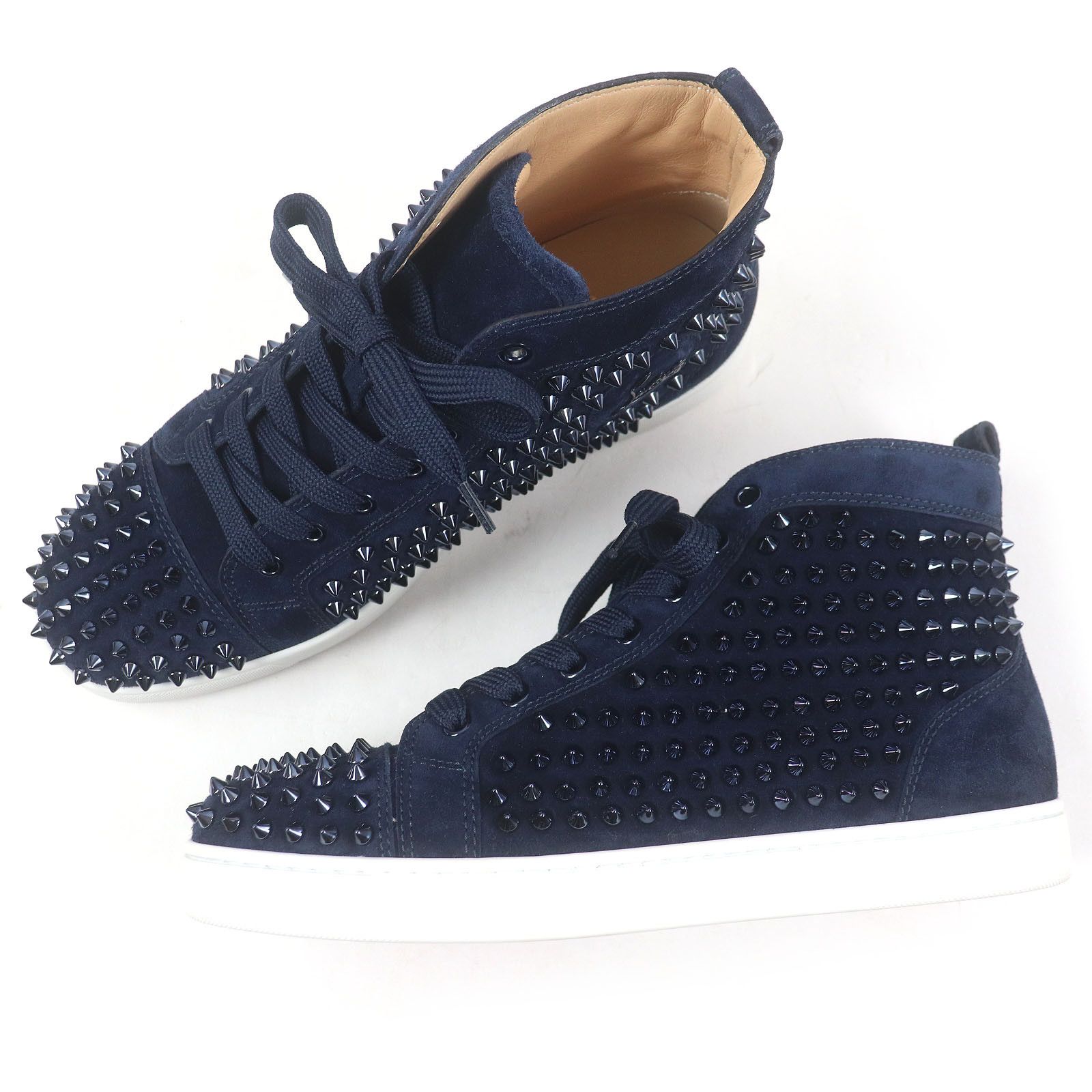 Christian Louboutin Christian Louboutin Christian Louboutin LOUIS FLAT Suede Sneakers Suede Shoes 3101212 DUTY FREE for USA Size ONE SIZE - 4 Thumbnail