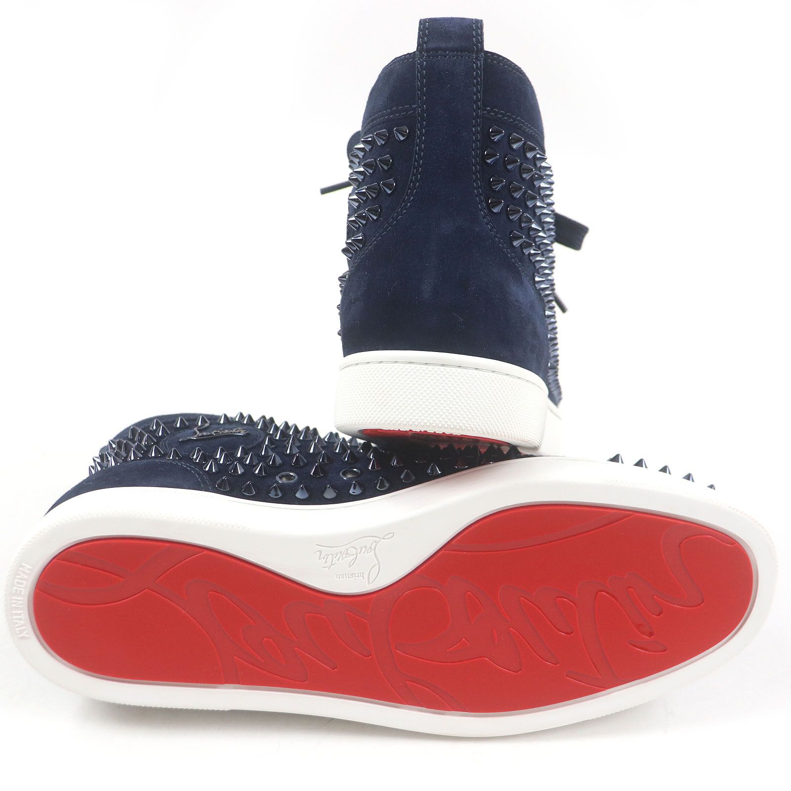 Christian Louboutin Christian Louboutin Christian Louboutin LOUIS FLAT Suede Sneakers Suede Shoes 3101212 DUTY FREE for USA Size ONE SIZE - 5 Thumbnail