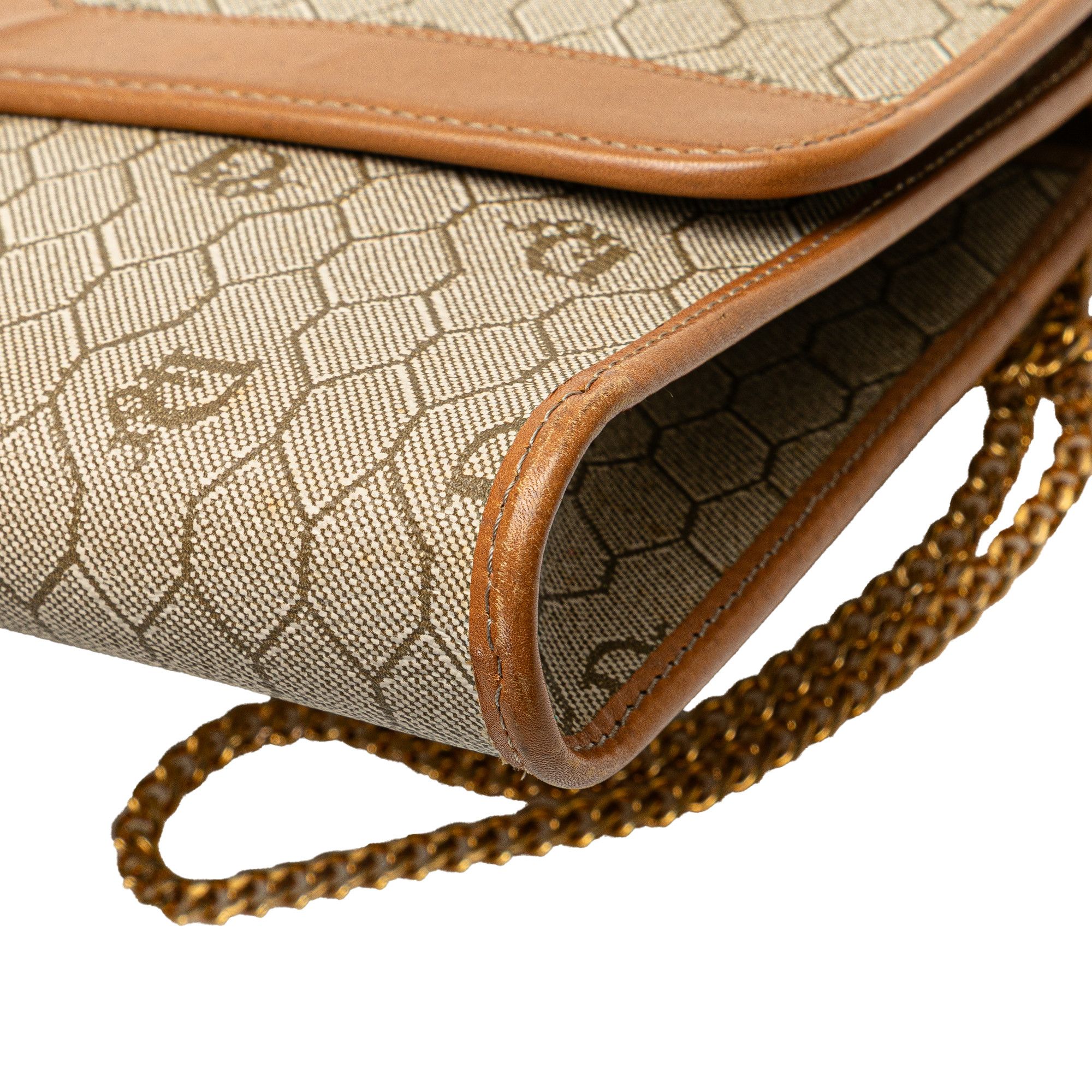 Dior Dior Honeycomb Coated Canvas Chain Shoulder Bag Size ONE SIZE - 8 Thumbnail