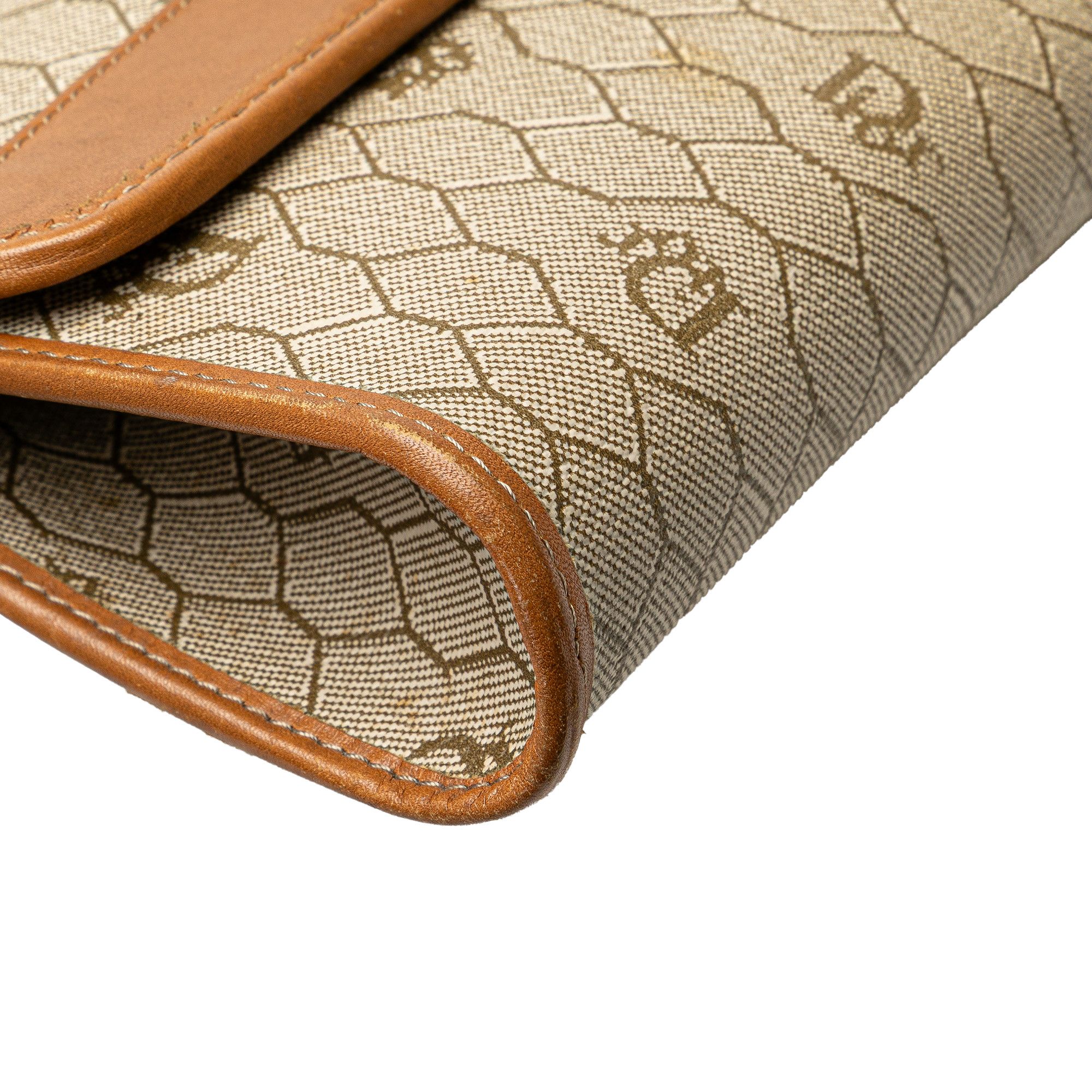 Dior Dior Honeycomb Coated Canvas Chain Shoulder Bag Size ONE SIZE - 9 Thumbnail