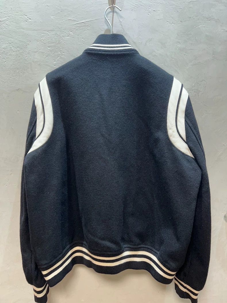 Saint Laurent Paris Saint Laurent Classic Black and White Baseball Jacket Size US L / EU 52-54 / 3 - 2 Thumbnail