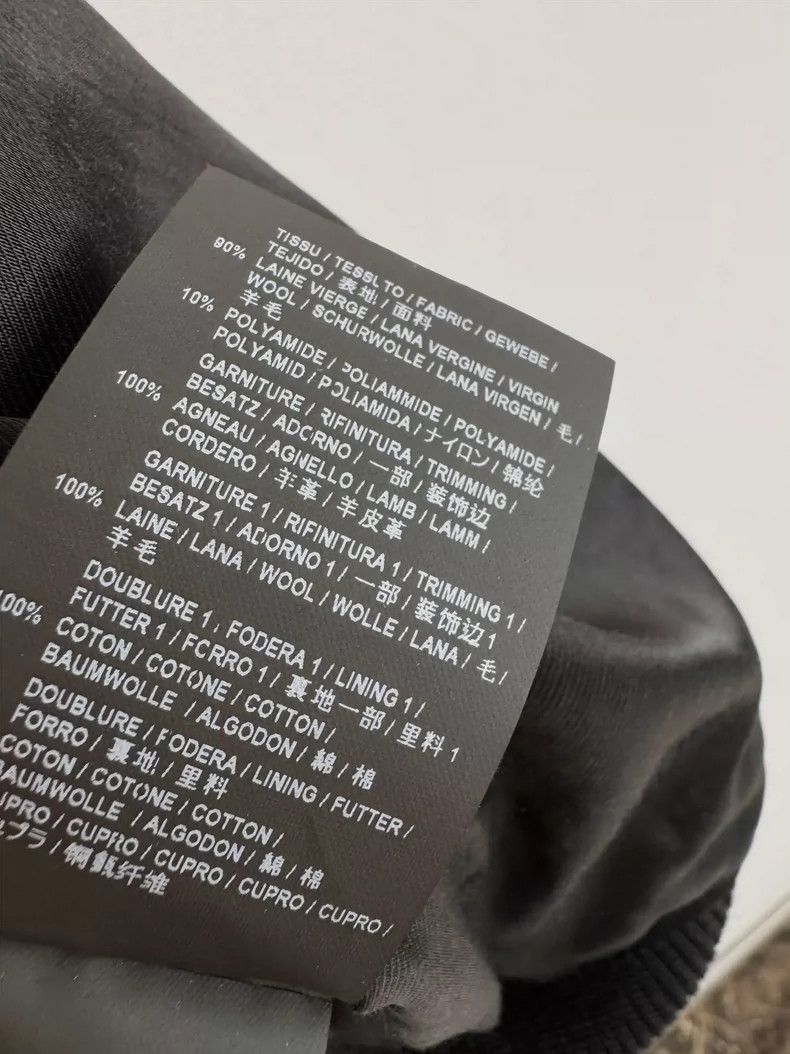 Saint Laurent Paris Saint Laurent Baseball Jacket with Leather Sleeves Size US L / EU 52-54 / 3 - 4 Thumbnail