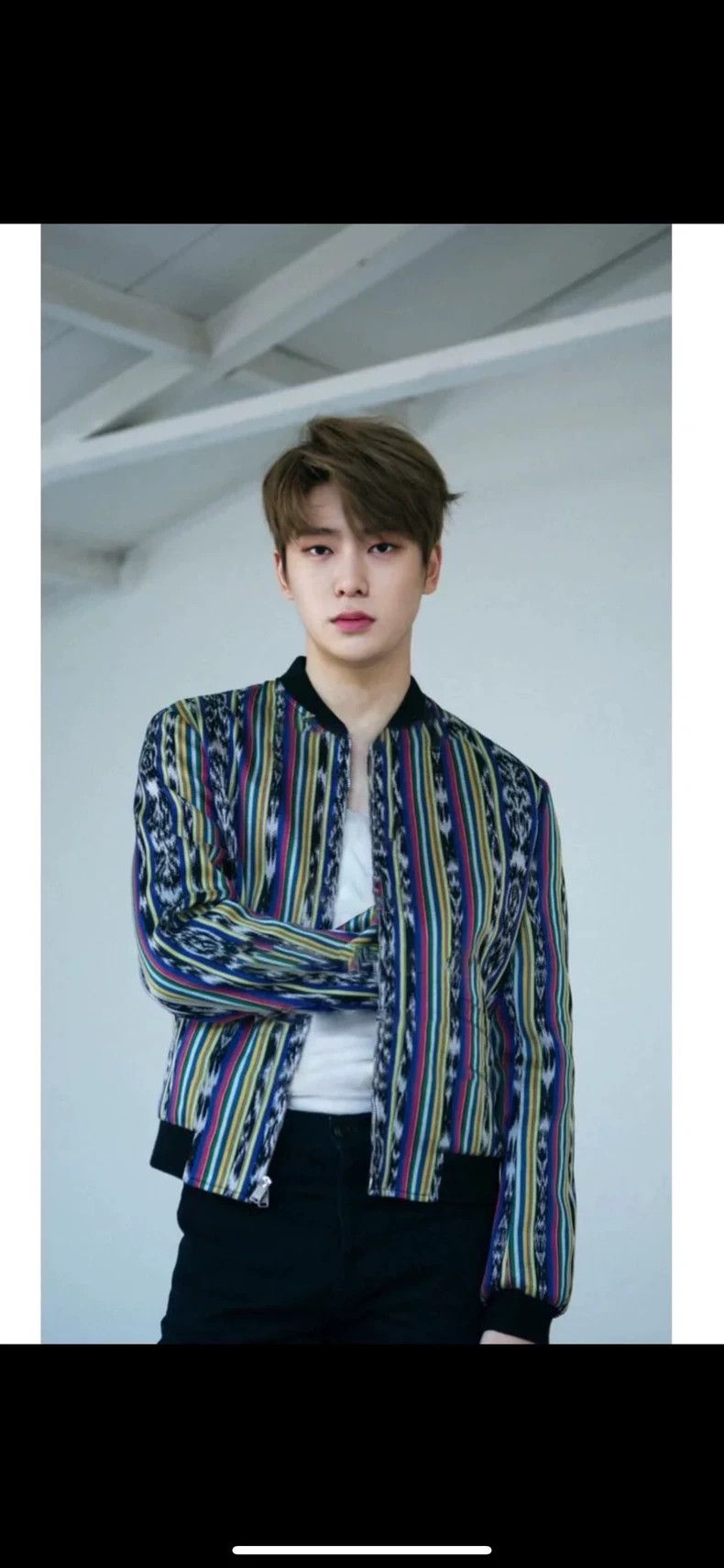 Saint Laurent Paris Saint Laurent Reversible Striped Jacket Size US L / EU 52-54 / 3 - 9 Thumbnail