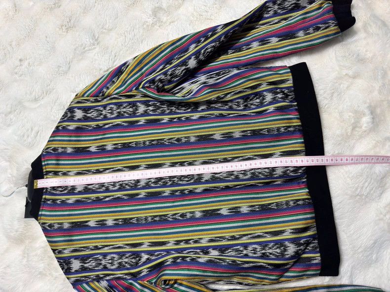 Saint Laurent Paris Saint Laurent Reversible Striped Jacket Size US L / EU 52-54 / 3 - 8 Thumbnail
