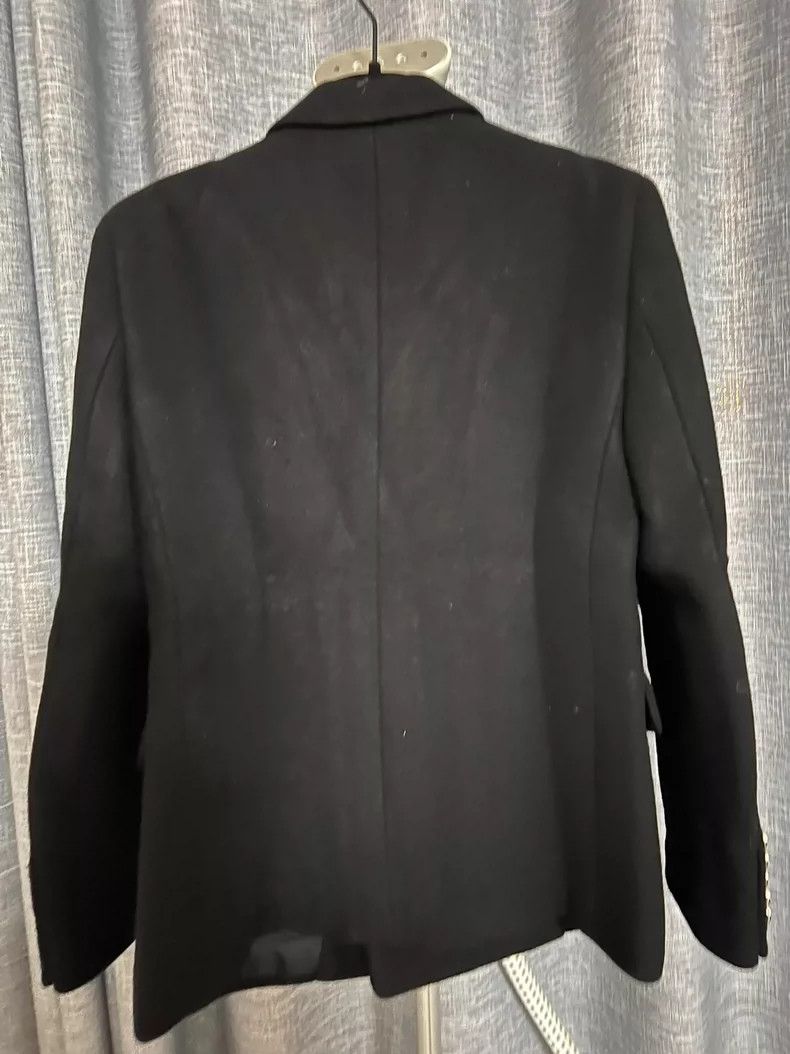 Saint Laurent Paris Thick Black Blazer Suit Jacket Size 40 Size US M / EU 48-50 / 2 - 4 Thumbnail