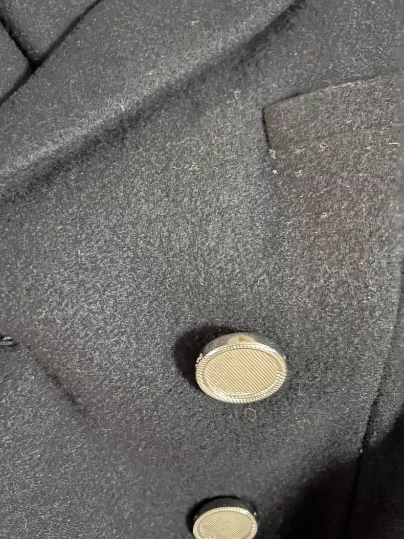 Saint Laurent Paris Thick Black Blazer Suit Jacket Size 40 Size US M / EU 48-50 / 2 - 6 Thumbnail