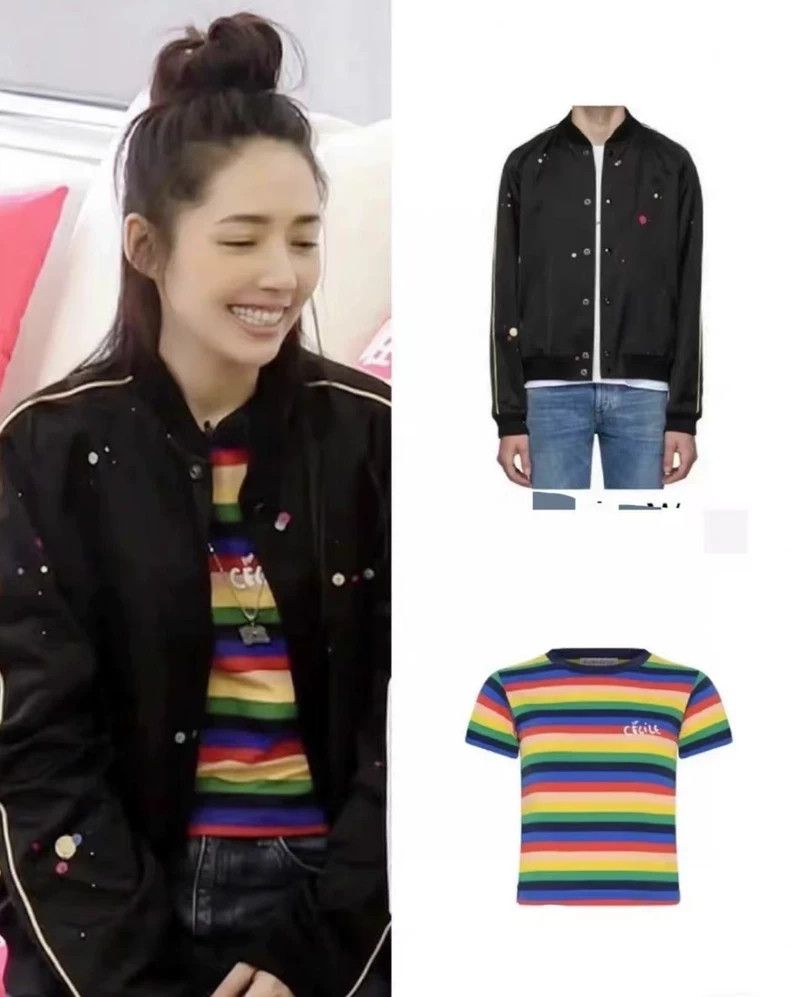 Saint Laurent Paris Saint Laurent Colorful Dot Jacket 19FW Size US M / EU 48-50 / 2 - 8 Thumbnail