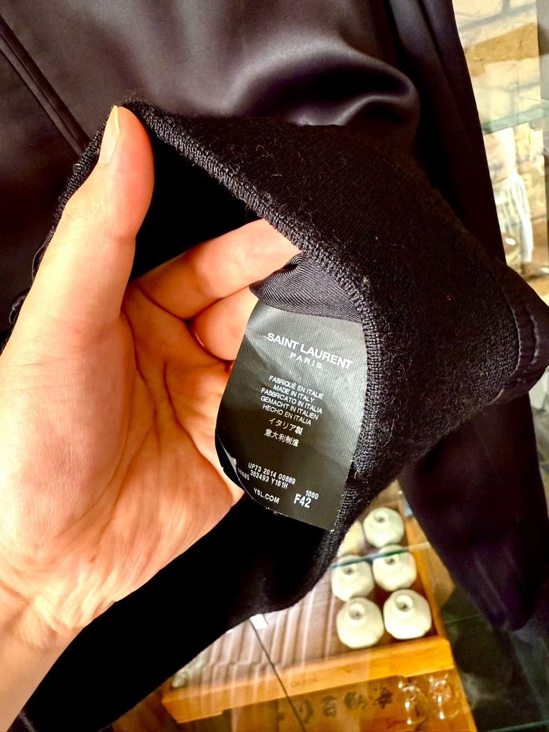 Saint Laurent Paris Saint Laurent Black Firework Embroidered Jacket Size M / US 6-8 / IT 42-44 - 4 Thumbnail