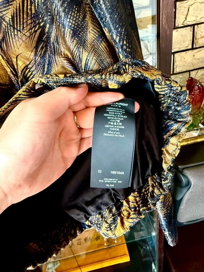 Saint Laurent Paris Saint Laurent Palm Tree Embroidered Jacket Size US L / EU 52-54 / 3 - 5 Thumbnail
