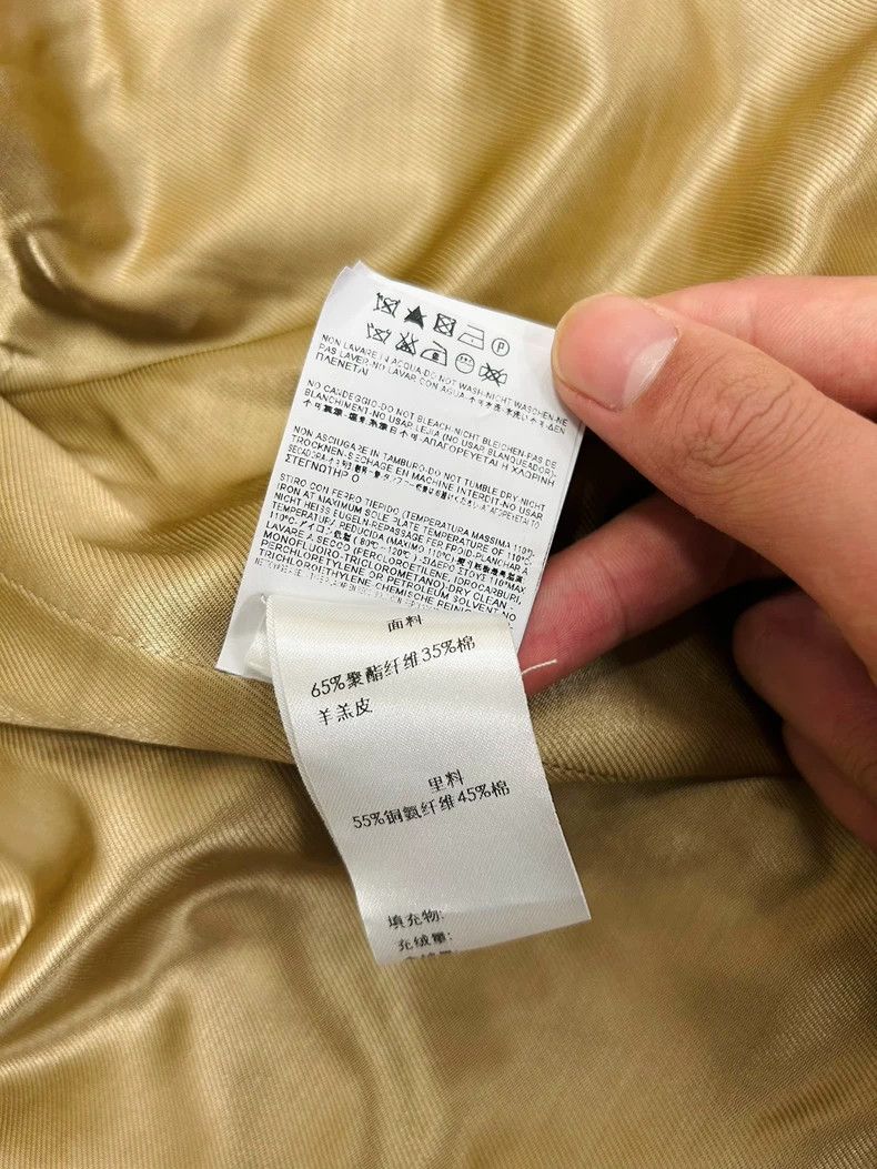Saint Laurent Paris Saint Laurent Black Beige Leather Jacket Size US L / EU 52-54 / 3 - 8 Thumbnail