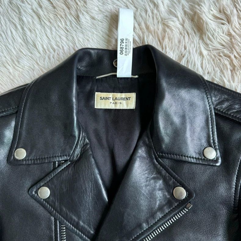 Saint Laurent Paris Saint Laurent L01 Leather Motorcycle Jacket Size US M / EU 48-50 / 2 - 3 Thumbnail