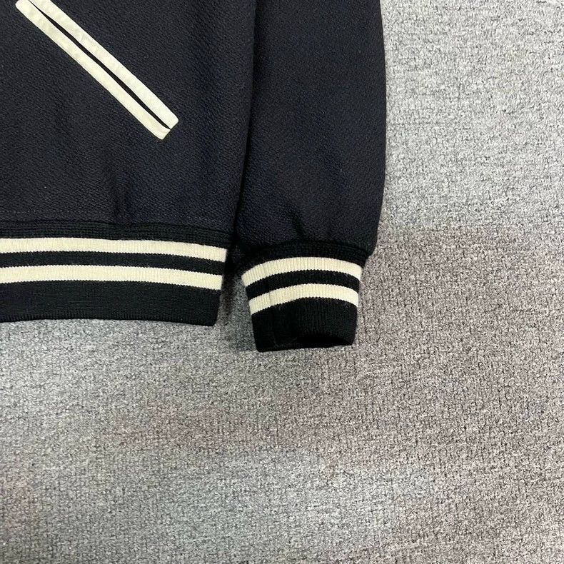 Saint Laurent Paris SLP Saint Laurent Baseball Jacket in Black Size US L / EU 52-54 / 3 - 3 Thumbnail