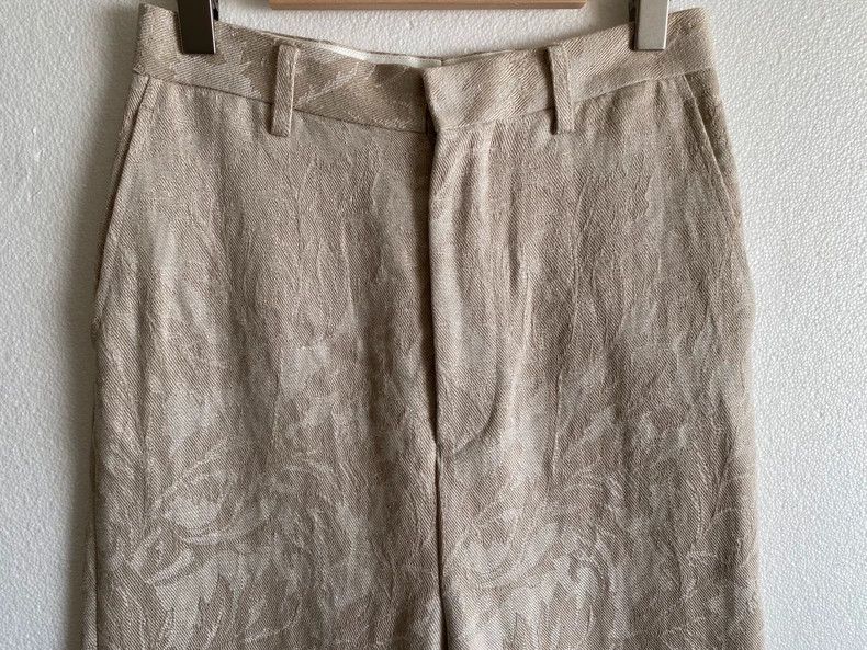 Junya Watanabe Cream Low-Crotch Pants by Junya Watanabe Size US 30 / EU 46 - 3 Thumbnail