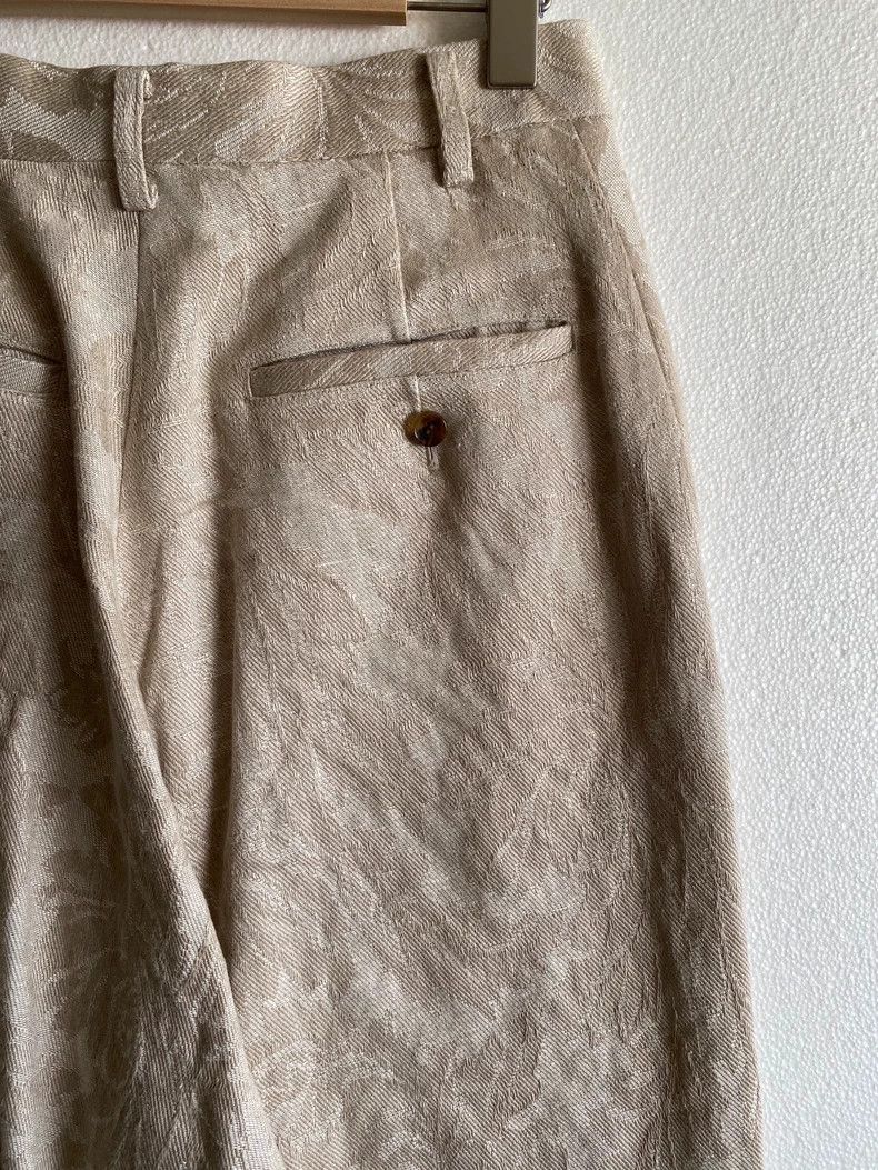 Junya Watanabe Cream Low-Crotch Pants by Junya Watanabe Size US 30 / EU 46 - 6 Thumbnail