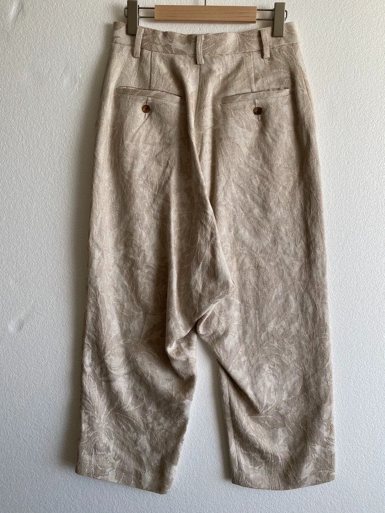 Junya Watanabe Cream Low-Crotch Pants by Junya Watanabe Size US 30 / EU 46 - 2 Thumbnail