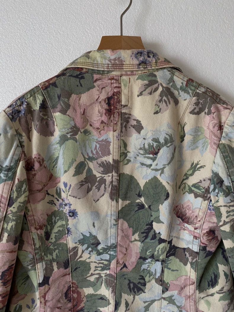 Junya Watanabe Floral Denim Jacket by Junya Watanabe Size US M / EU 48-50 / 2 - 7 Thumbnail