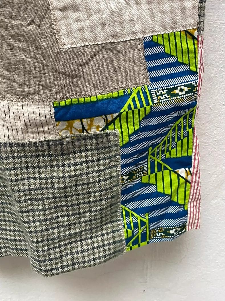 Junya Watanabe Junya Watanabe Patchwork Shorts for Men Size US 30 / EU 46 - 3 Thumbnail