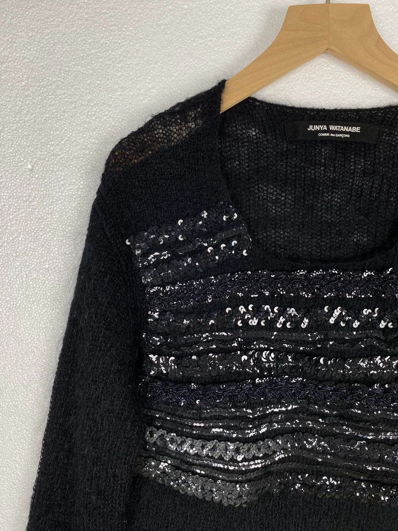 Junya Watanabe Junya Watanabe Sequin Knit Sweater Size US M / EU 48-50 / 2 - 3 Thumbnail