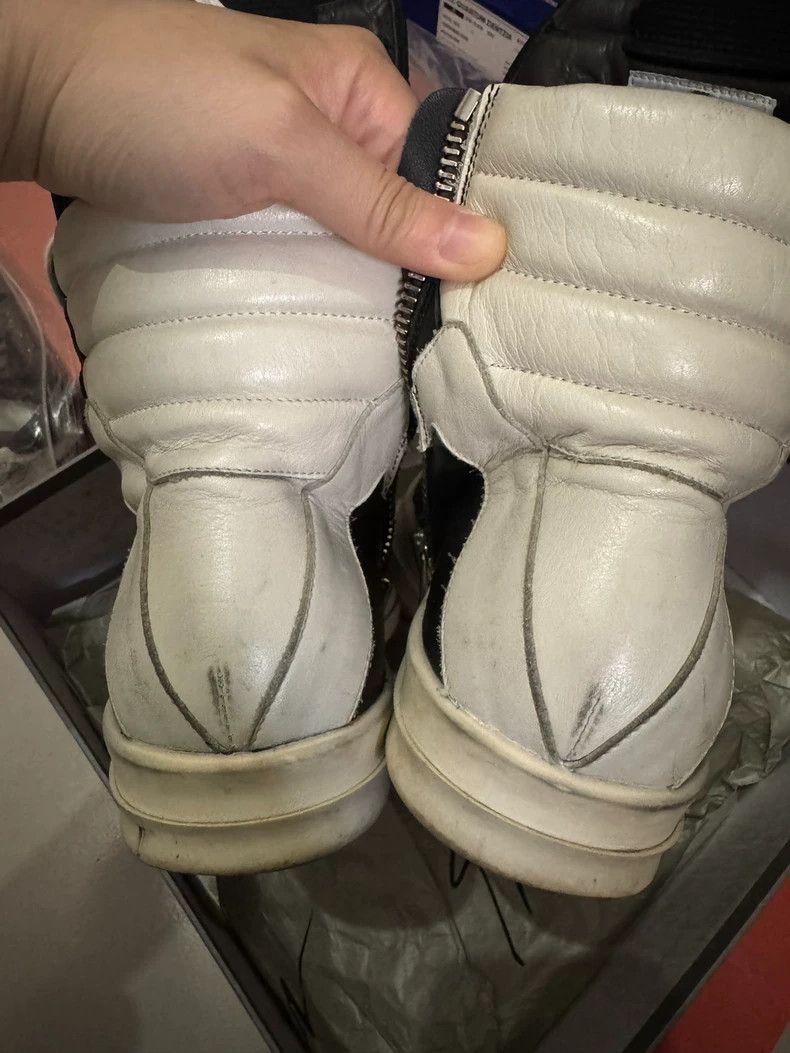 Rick Owens Rick Owens Black High-Top Sneakers Size US 7.5 / EU 40-41 - 4 Thumbnail