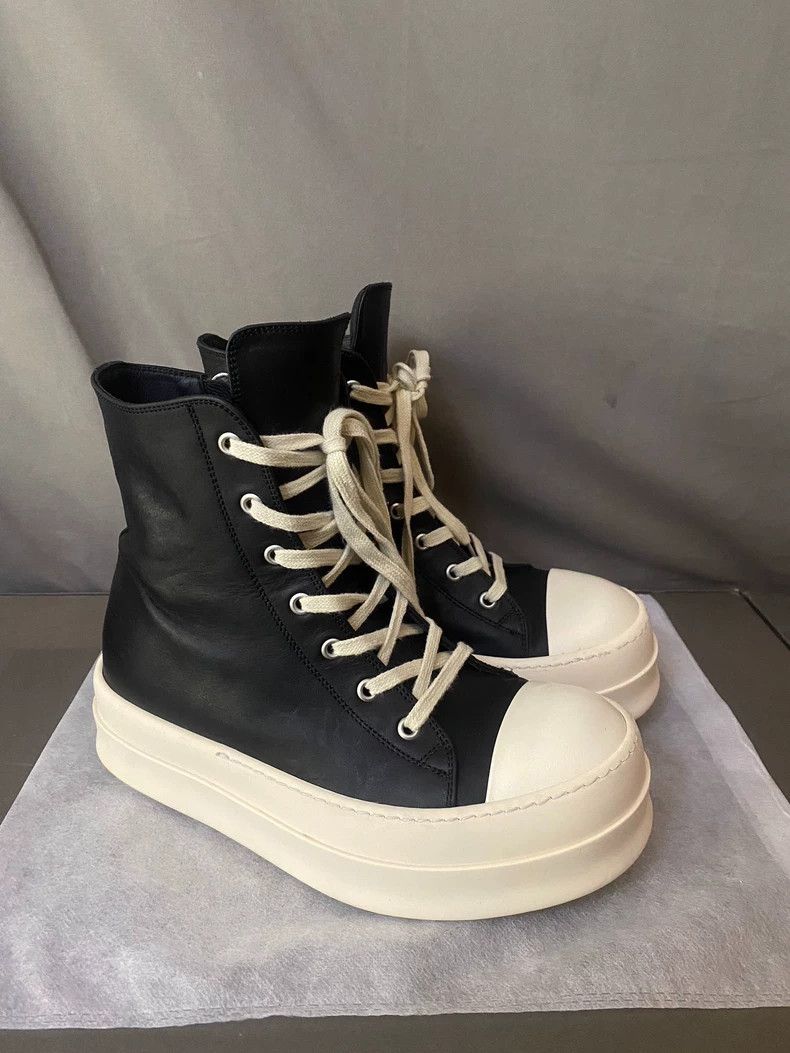 Rick Owens Rick Owens High-Top Platform Sneakers Size 39 Size US 6.5 / EU 39-40 - 3 Thumbnail