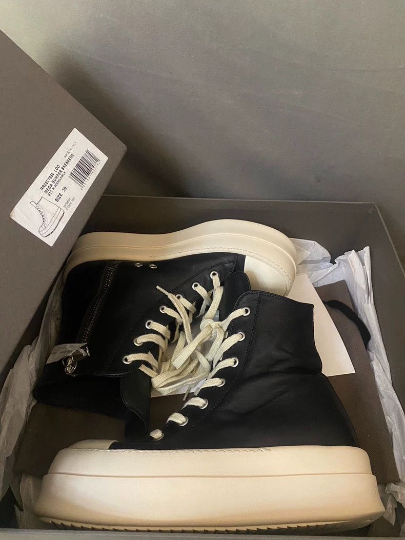Rick Owens Rick Owens High-Top Platform Sneakers Size 39 Size US 6.5 / EU 39-40 - 7 Thumbnail