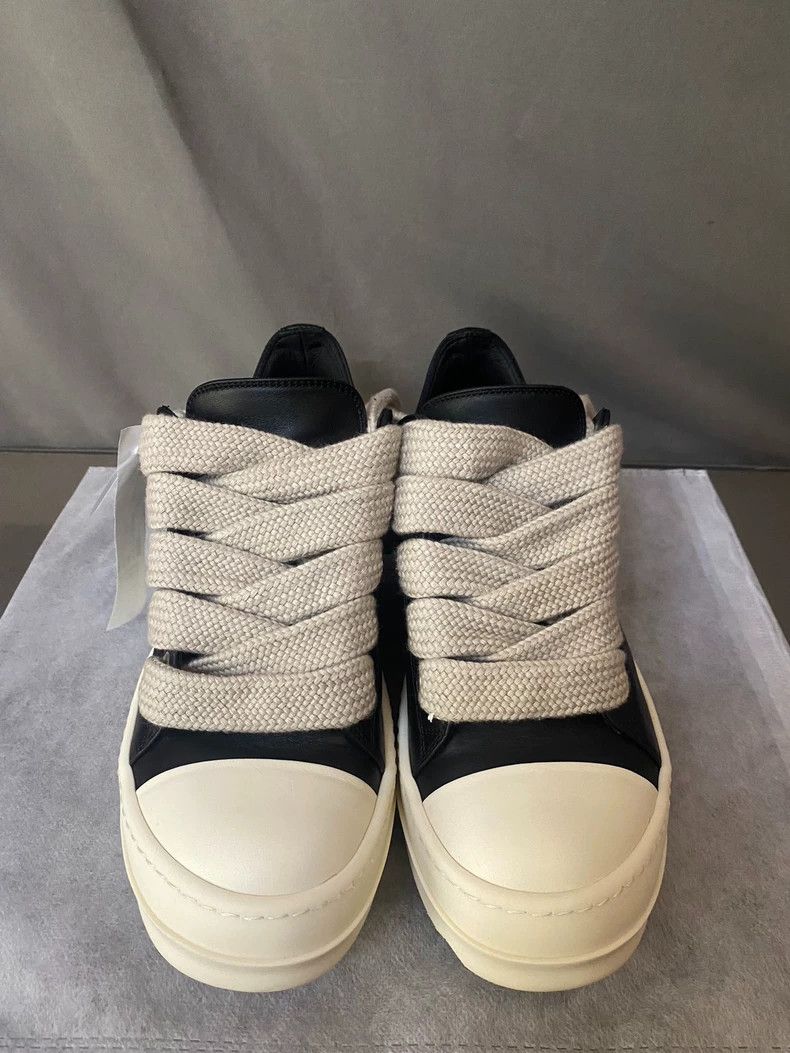 Rick Owens Rick Owens Low-top Sneakers with Thick Laces Size US 7.5 / EU 40-41 - 2 Thumbnail