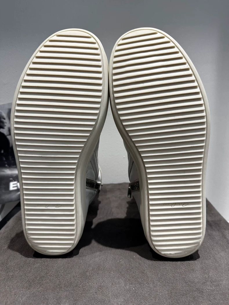 Rick Owens Rick Owens Geobasket High-Top Sneakers White Size US 5 / IT 35 - 8 Thumbnail